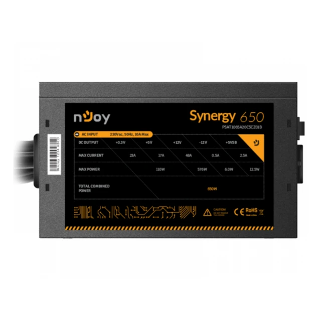 NJOY Synergy 650 650W napajanje (PSAT1065A20CSCZ01B) 