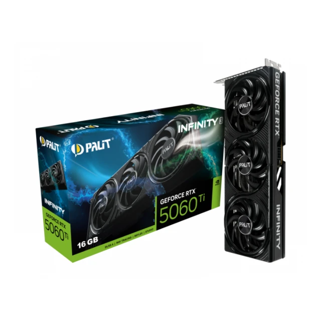 PALIT nVidia GeForce RTX 5060 Ti 16GB 128bit RTX 5060 Ti Infinity 3 grafička karta