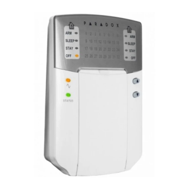 Paradox tastatura K32+ LED sifrator do 32 zone