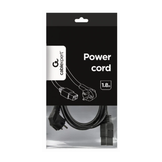 PC-186-C19 Gembird kabl za napajanje suko na C19, 1,8m