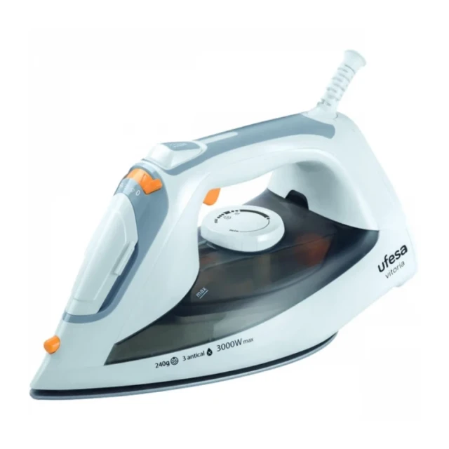 Pegla Ufesa Vitoria/snaga 3000W/sivo-bela