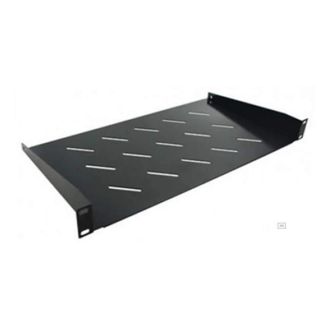 Polica-25 1U za 250mm cantilever shelf with mounting ear 143