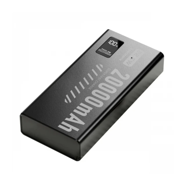 Power bank Denmen DP45 20000Mah Fast PD20W /QC3.0/ 2xTypeC/1xUSB-A Crni