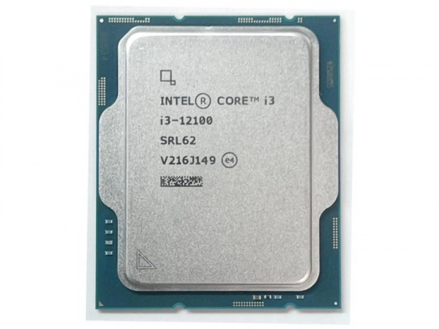 Procesor INTEL Core i3 i3-12100 4C/8T/3.3GHz/12MB/1700/Alder Lake/TRAY