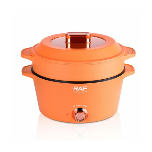 RAF R.5403O ELEKTRIČNI LONAC KRČKO NARANDŽASTI 1300W 7L+5L