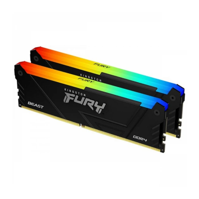 RAM DDR4 Kingston 16GB (2x8GB Kit) PC3600 KF436C17BB2AK2/16 RGB Fury Beast