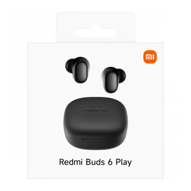 Redmi Buds 6 Play Black bluetooth slusalice 16oma 7.5/36h