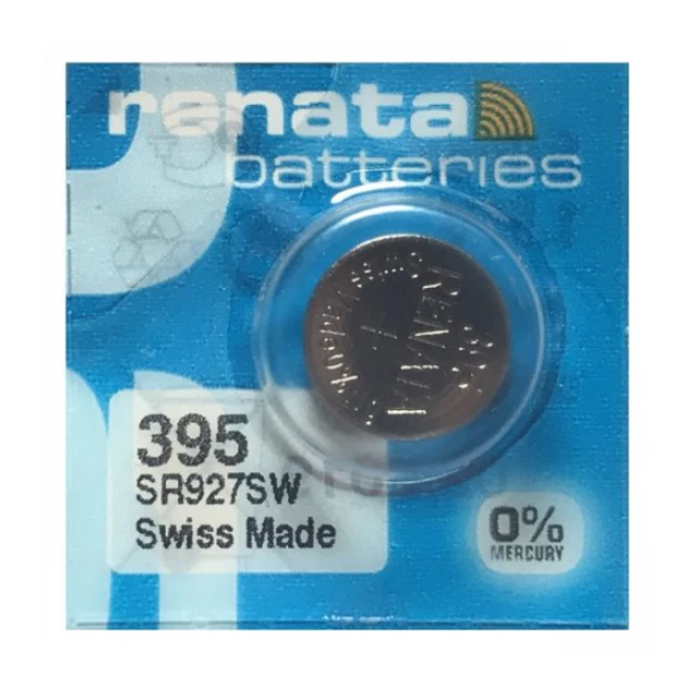 Renata baterija 395 1,55V Srebro oksid dugme baterija za SAT, Pakovanje 1kom