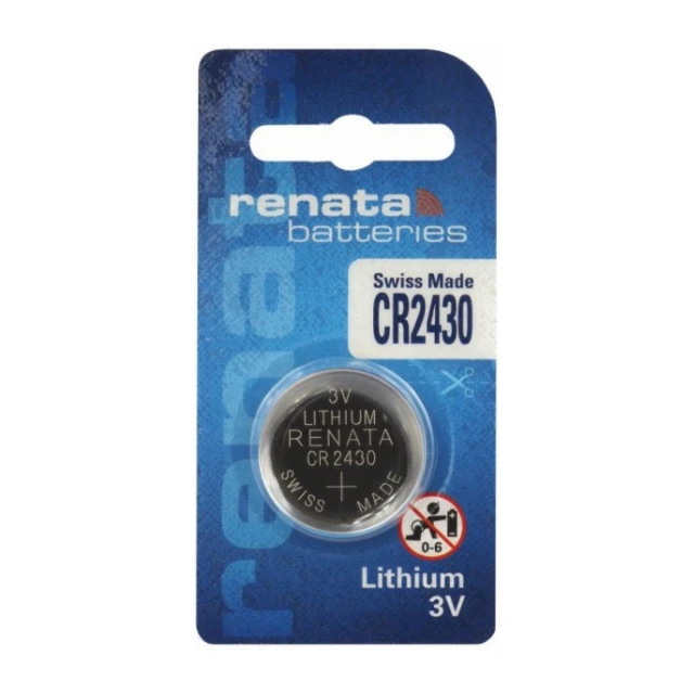 Renata baterija CR 2430 3V Litijum baterija dugme, Pakovanje 1kom.