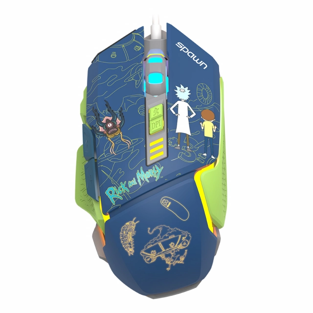 Rick and Morty Gaming Mouse 01