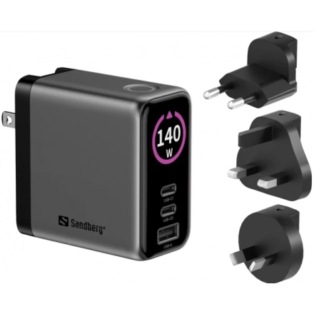 Sandberg Travel Charger PD140W Display 441-72