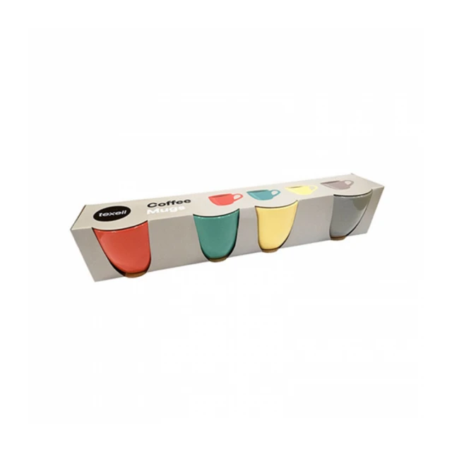 Set keramičkih šolja Coffee 4/1 Texell TCM-S378
