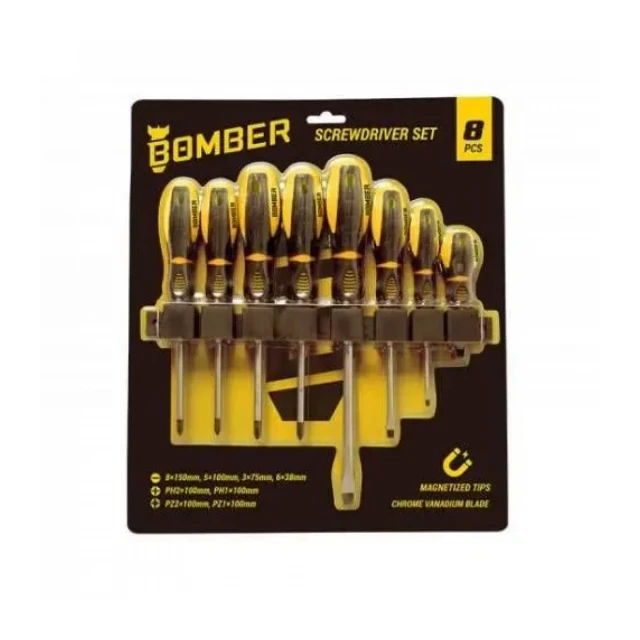 Set odvijača Bomber 8 kom
