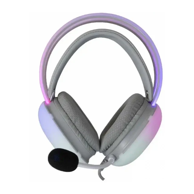 Slušalice sa mikrofonom White Shark GH 2342 Firefly bele RGB