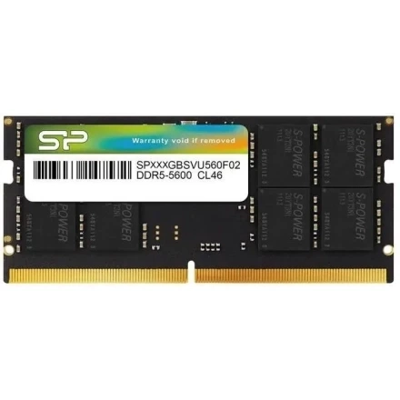 SODIMM memorija DDR5 Silicon Power 16GB 5600MhZ SP016GBSVU560F02