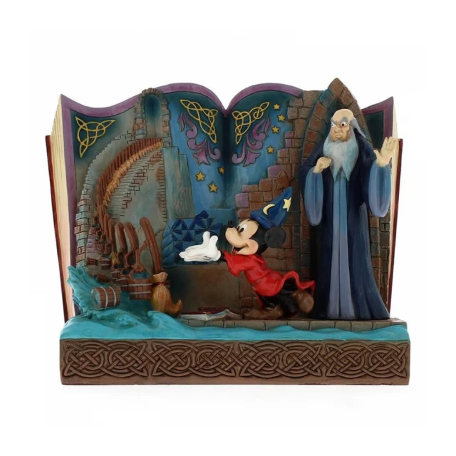 Sorcerer Mickey Storybook Figurine
