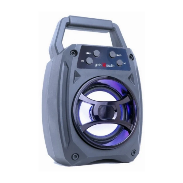 SPK-BT-14 Gembird Portable Bluetooth speaker 5W, FM, USB, SD, 3,5mm, LED black