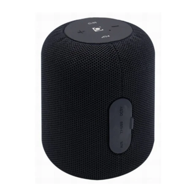 SPK-BT-15-BK Gembird Portable Bluetooth speaker +handsfree 5W, USB, SD, AUX, black FO
