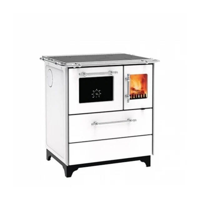 Šporet na čvrsto gorivo Alfa Plam 70 DONNA  L ECO,beli, levi