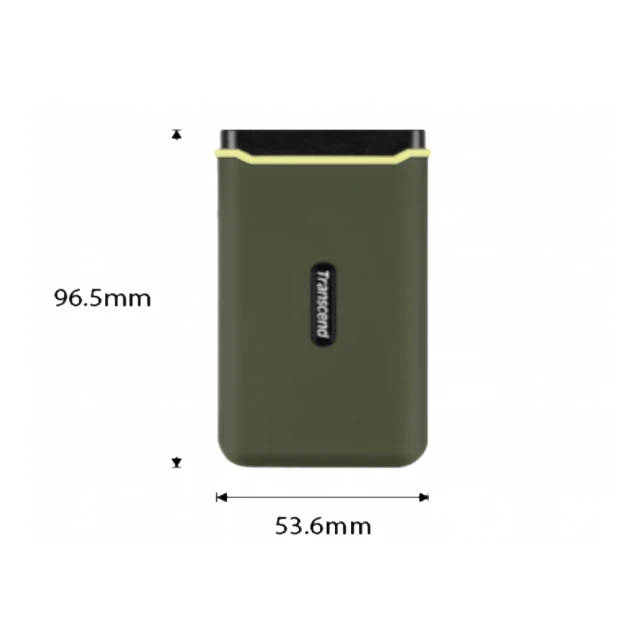 SSD TRANSCEND ESD380C 2000GB/eksterni/USB 3.2/type c/crna