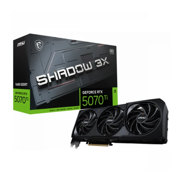 SVGA MSI RTX5070Ti Shadow 3X OC 16GB GDDR7, V531-085R