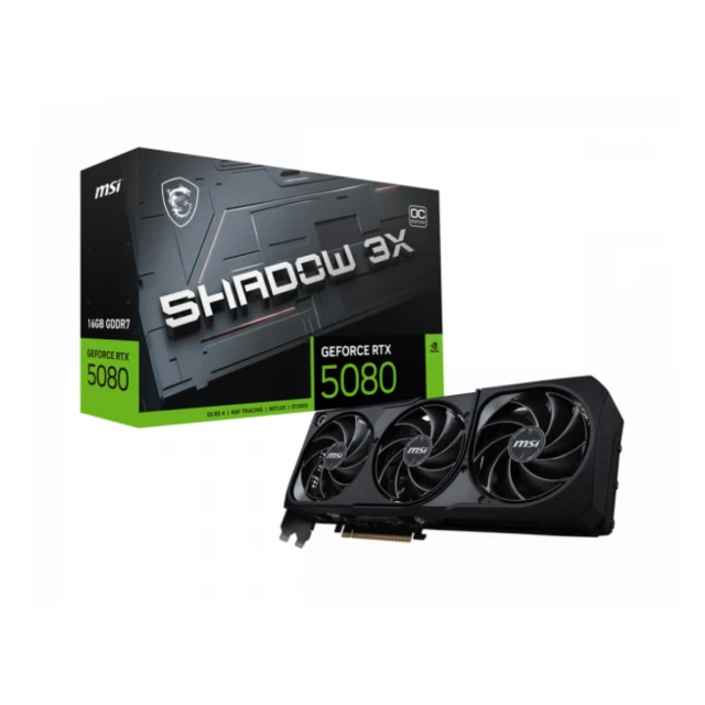 SVGA MSI RTX5080 Shadow 3X OC 16GB GDDR7, V531-003R