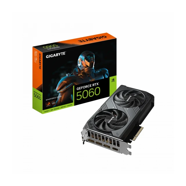 SVGA PCIE GIGABYTE GV-N5060WF2OC-8GD 128bit