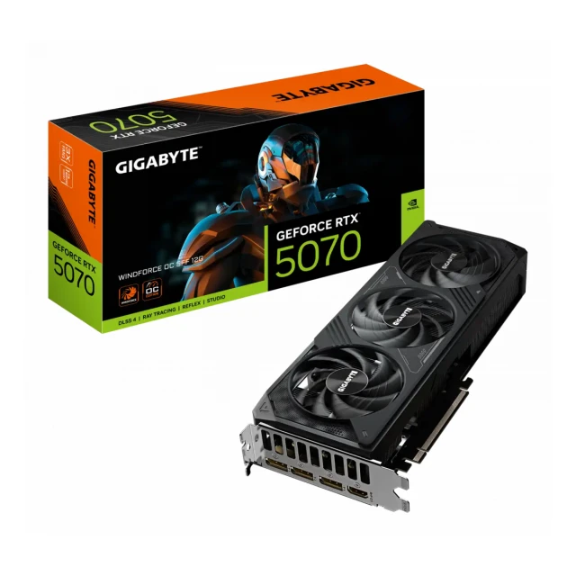 SVGA PCIE GIGABYTE GV-N5070WF3OC-12GD GDDR7 192bit crna