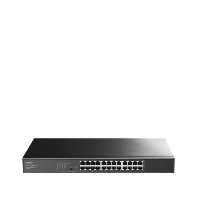 Svič 10/100/1000 24-port Cudy GS1024E Rackmount Light Managed