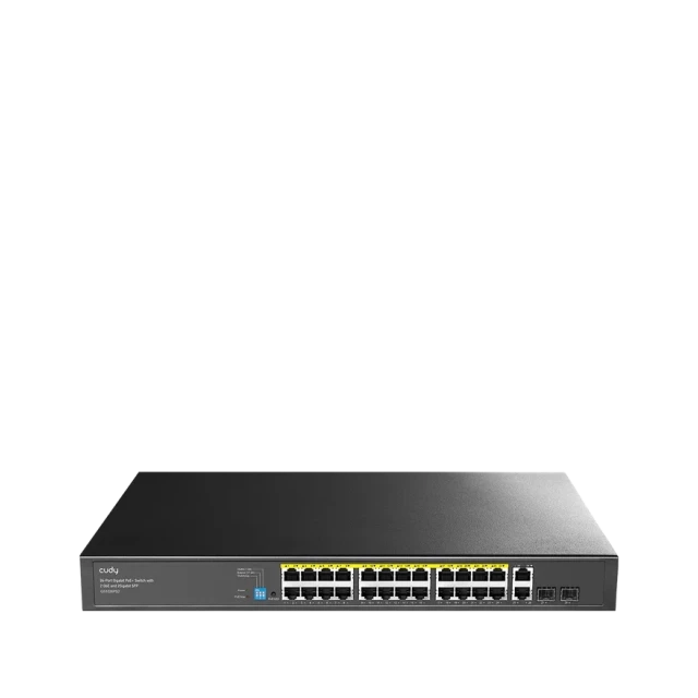 Svič 10/100/1000 24-port Cudy GS1026PS2/24 PoE+/2x Uplink/2x SFP/300W