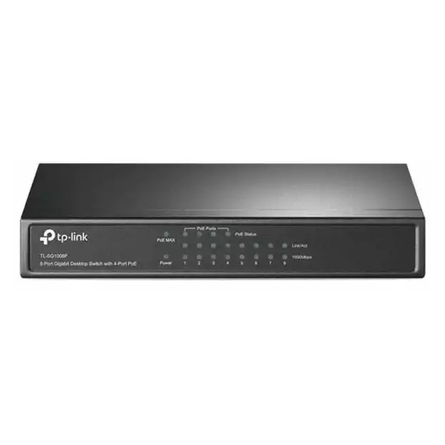 Svič PoE 10/100/1000 8-port TP-Link TL-SG1008P, 4 PoE porta