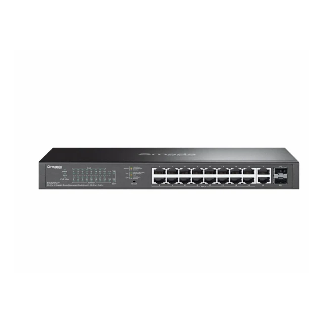 Switch TP-LINK Omada 20-Port Gigabit Easy Managed Switch with 16-Port PoE+