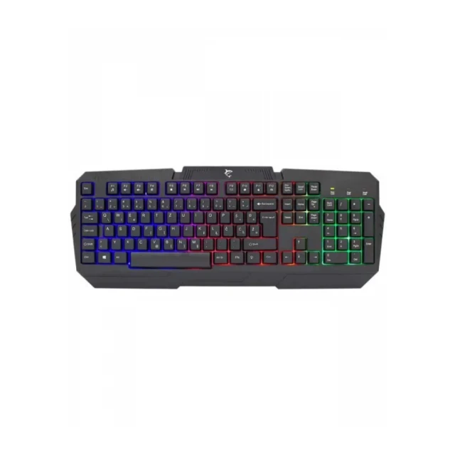 Tastatura White Shark DAKOTA Full Layout/RGB/Membranska/Crna/SR