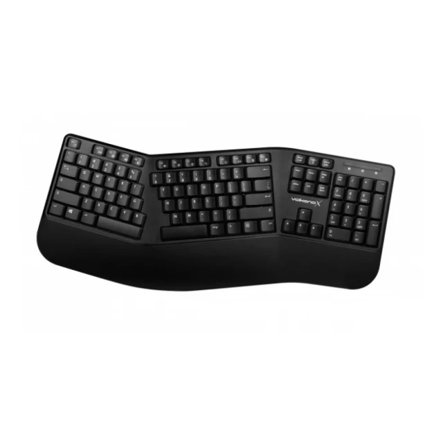 Tastatura Wireless VolkanoX Ergo US VK-20300-BKV2 crna