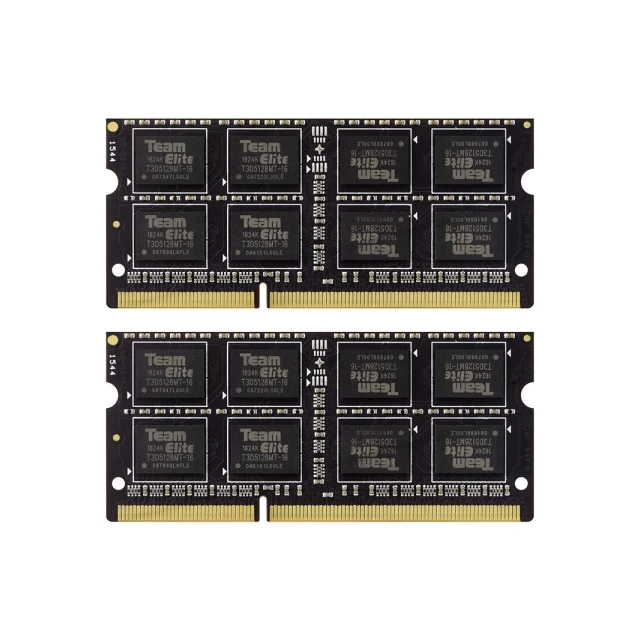 TeamGroup DDR3 TEAM ELITE SO-DIMM 16GB (8GBx2) 1600MHz 1,35V 11-11-11-28 TED3L16G1600C11DC-S01