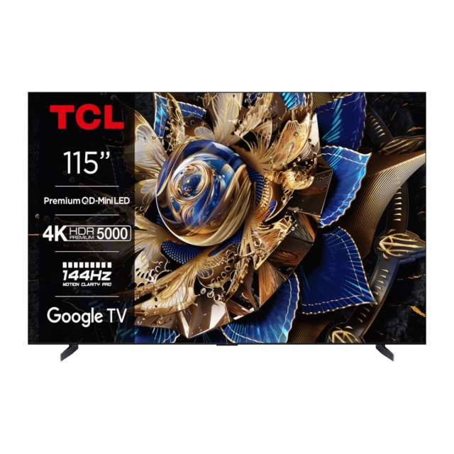 Televizor TCL 115X955Max/MiniLED/115"/4K/144Hz/Google TV/crna
