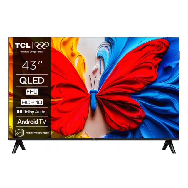 Televizor TCL 43S5K/QLED/43"/FullHD/60Hz/Android TV/crna