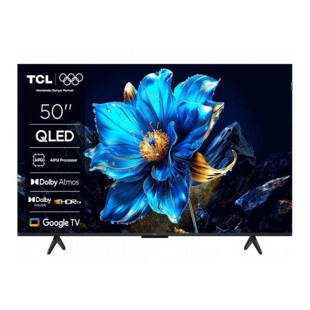 Televizor TCL 50P7K/QLED/50"/4K/60Hz/Google TV/crna