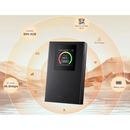 Tenda 4G185V4.0 GAMD WiFi 3G/4G N300 LTE Ruter 2.4Ghz
