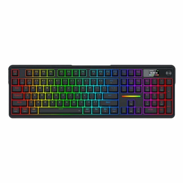 Terraflare Pro K762-WP Wireless/Wired/BT Keyboard