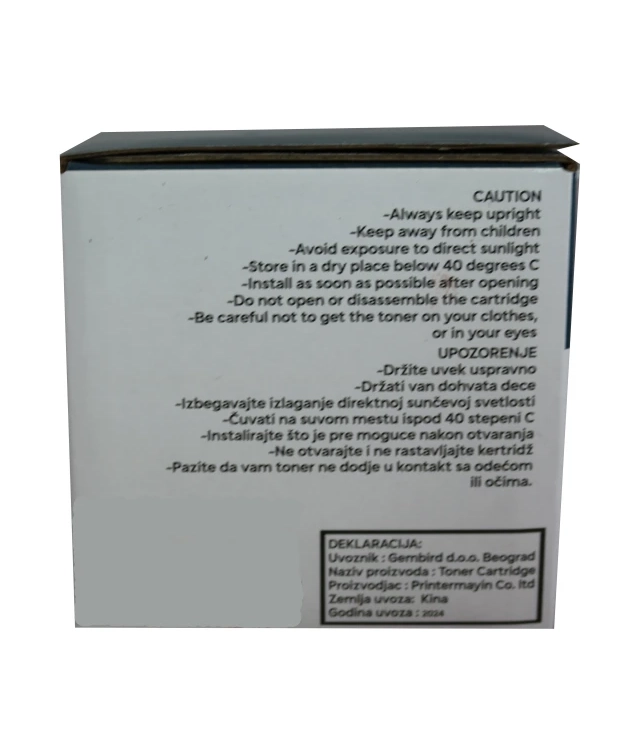 Toner Gembird 207A(W2211A)-C  M255/M283 zam. kaseta za HP  Cyan 1.25k (sa cipom)