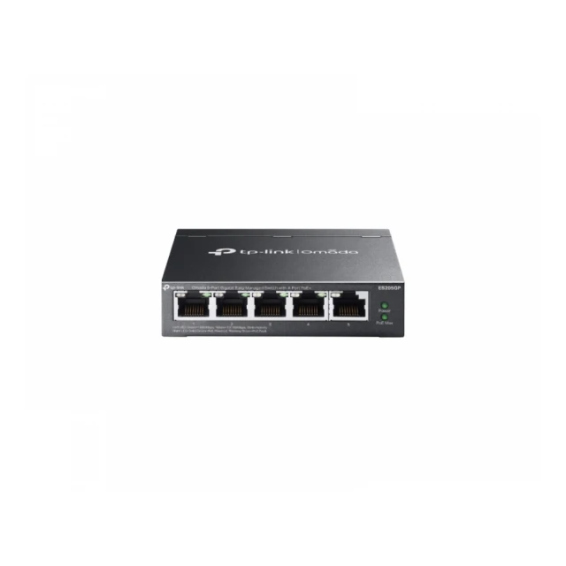 TP-LINK_ ES205GP 5-Port 10/100Mbps Gigabit Switch sa 4-Port PoE+ 