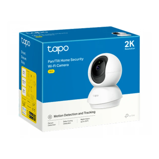 TP-LINK_ TC71 4MP Pan/Tilt Home Security WiFi Camera 