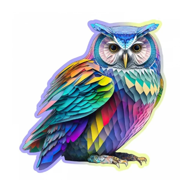 Trendy Owl Wooden Puzzle M (150 Pieces)