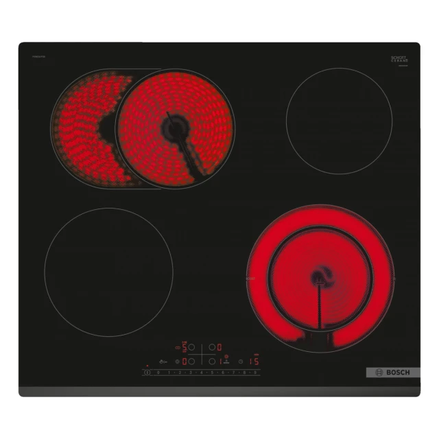 Ugradna ploca BOSCH PKN631FP2E/Serija6/staklokeramicka/4 zone/60cm/crna