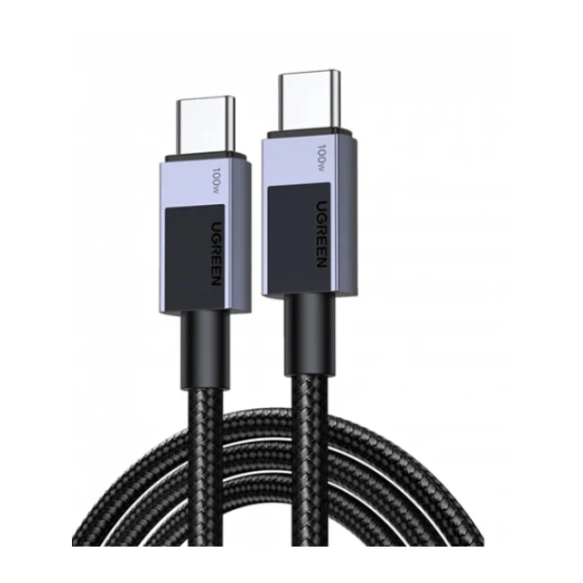 UGREEN USB-C to USB-C PD Fast Charging Cable 5A Max Black 1m 70427