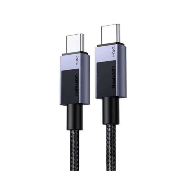 UGREEN USB-C to USB-C PD Fast Charging Cable Space Gray 1m L513