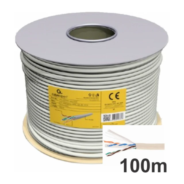 UPC-6004-L/100 Gembird UTP, cat.6, Indoor, licnasti, CCA, kotur 100m