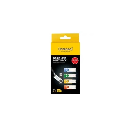 USB Flash Intenso 32GB Basic Line USB2.0 3503585 pakovanje 5kom.