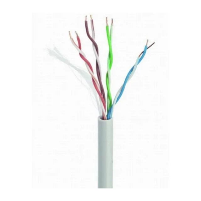 UTP cat.5E Gembird UPC-5004E-SOL Indoor solid premium CCA pun presek